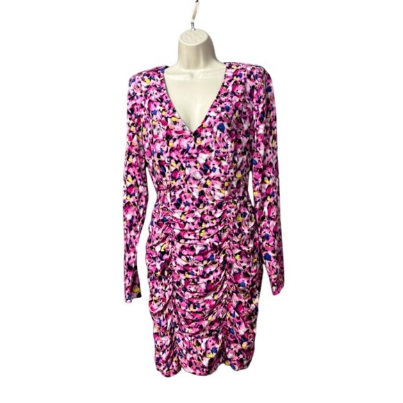 Bar III Dresses & Skirts - Bar III Alyssa Belted Mini Dress, Pink-multi,  Sz. 4- No belt